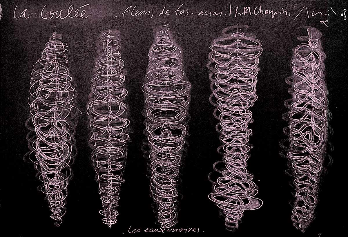 Pascal Bazilé FLEURS DE FER LA GRANDE MOIRE